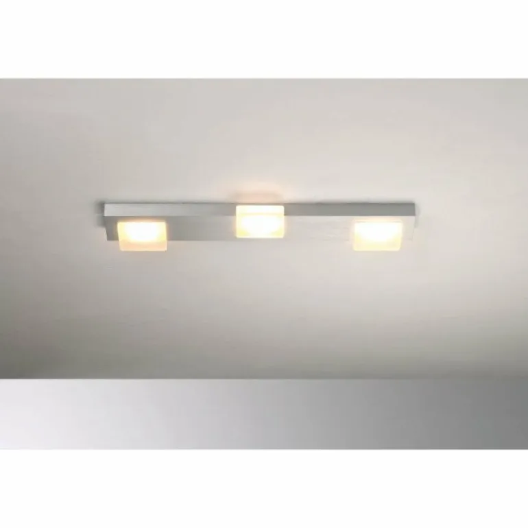 Plafonnier Bopp Lamina LED Aluminium, 3 lumières