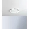 Plafonnier Bopp-Leuchten AURA LED Argenté, Blanc, 1 lumière