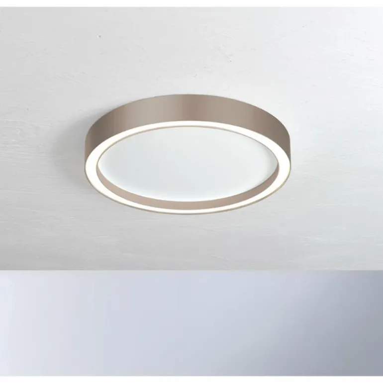 Plafonnier Bopp-Leuchten AURA LED Brun, Blanc, 1 lumière