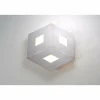 Plafonnier Bopp-Leuchten BOX COMFORT LED Argenté, 3 lumières