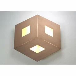 Plafonnier Bopp-Leuchten BOX COMFORT LED Or, Rose, 3 lumières