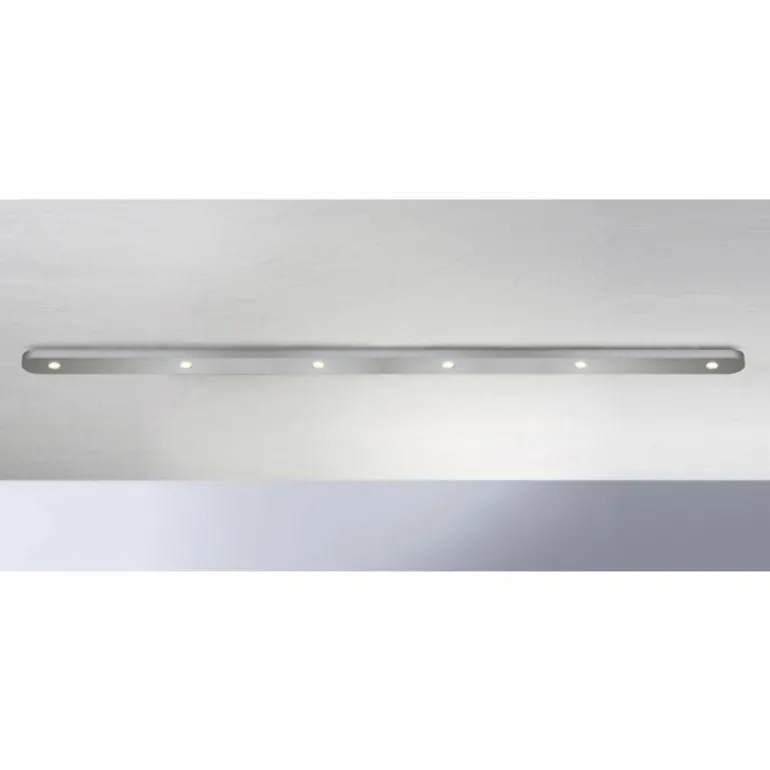 Plafonnier Bopp-Leuchten CLOSE LED Argenté, 6 lumières