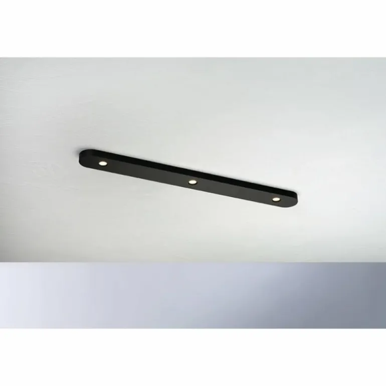 Plafonnier Bopp-Leuchten CLOSE LED Noir, 3 lumières