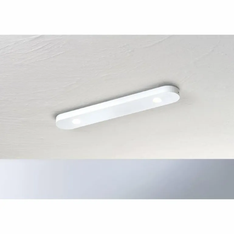 Plafonnier Bopp-Leuchten CLOSE LED Blanc, 2 lumières