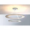 Plafonnier Bopp-Leuchten STELLA LED Argenté, Blanc, 9 lumières
