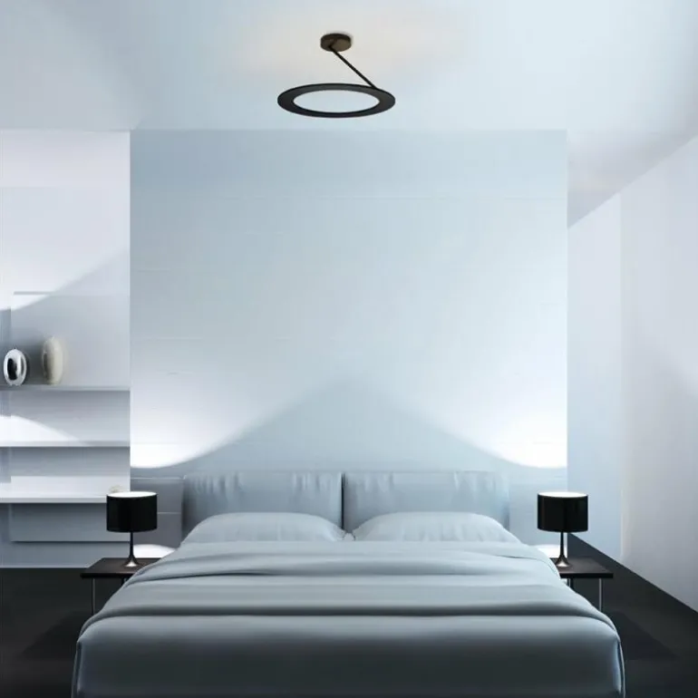 Plafonnier Bopp-Leuchten STELLA LED Noir, 5 lumières