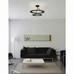 Plafonnier Bopp-Leuchten STELLA LED Noir, 9 lumières