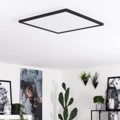 Plafonnier Boyero LED Noir, Blanc, 1 lumière