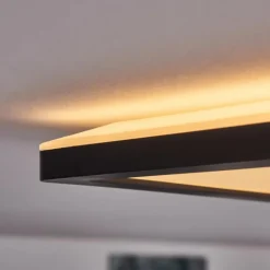 Plafonnier Boyero LED Noir, Blanc, 1 lumière