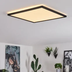 Plafonnier Boyero LED Noir, Blanc, 1 lumière