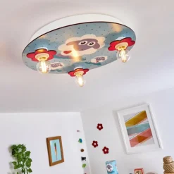 Plafonnier Brenets Blanc, 3 lumières