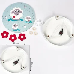 Plafonnier Brenets Blanc, 3 lumières