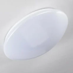 Plafonnier Brighton LED Blanc, 1 lumière, Télécommandes, Changeur de couleurs