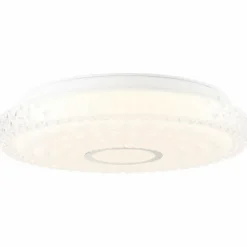 Plafonnier Brilliant ADRIA LED Chrome, Blanc, 2 lumières