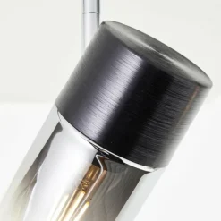 Plafonnier Brilliant Alia Noir, 2 lumières