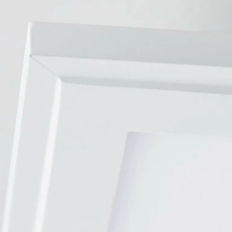 Plafonnier Brilliant Allie Blanc, 1 lumière, Télécommandes, Changeur de couleurs