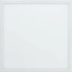 Plafonnier Brilliant Allie Blanc, 1 lumière, Télécommandes, Changeur de couleurs