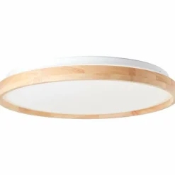 Plafonnier Brilliant Alson LED Brun, Blanc, 1 lumière, Télécommandes