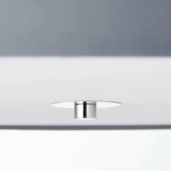 Plafonnier Brilliant Andria Chrome, Gris, 3 lumières