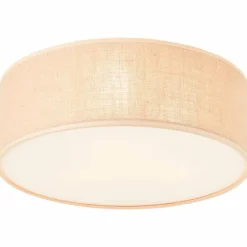 Plafonnier Brilliant Aniela Blanc, 2 lumières