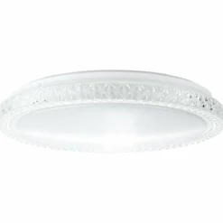 Plafonnier Brilliant Badria Blanc, 1 lumière