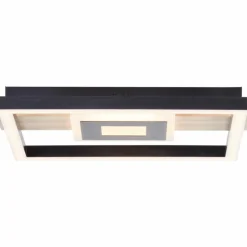 Plafonnier Brilliant Baldo LED Écru, Noir, Blanc, 1 lumière