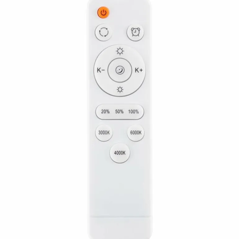 Plafonnier Brilliant Barty LED Gris, 1 lumière