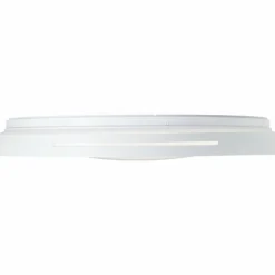 Plafonnier Brilliant Barty LED Chrome, Blanc, 1 lumière, Télécommandes
