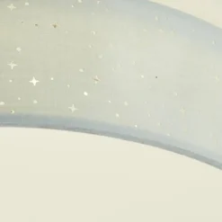 Plafonnier Brilliant Baska LED Argenté, 1 lumière