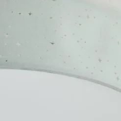 Plafonnier Brilliant Baska LED Argenté, 1 lumière