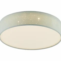 Plafonnier Brilliant Baska LED Argenté, 1 lumière