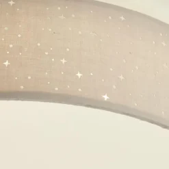 Plafonnier Brilliant Baska LED Argenté, 1 lumière