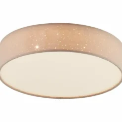 Plafonnier Brilliant Baska LED Argenté, 1 lumière