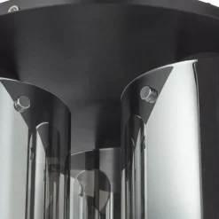 Plafonnier Brilliant Beth Noir, 3 lumières