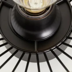 Plafonnier Brilliant Blacky Noir, 1 lumière