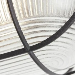 Plafonnier Brilliant Bobbi Noir, 1 lumière