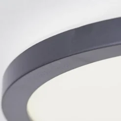 Plafonnier Brilliant Brennan LED Blanc, 1 lumière