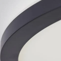 Plafonnier Brilliant Brennan LED Blanc, 1 lumière