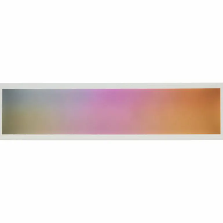 Plafonnier Brilliant Briston LED Blanc, 1 lumière, Télécommandes