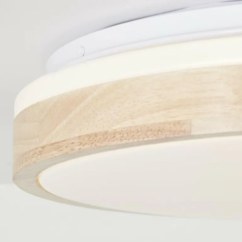 Plafonnier Brilliant Brodsky LED Brun, Blanc, 1 lumière