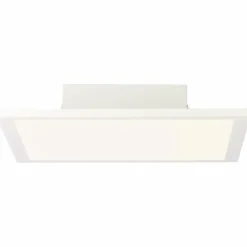 Plafonnier Brilliant Buffi LED Blanc, 1 lumière