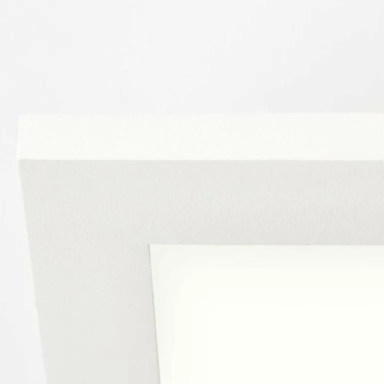 Plafonnier Brilliant Buffi LED Blanc, 1 lumière