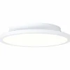 Plafonnier Brilliant Buffi LED Blanc, 1 lumière