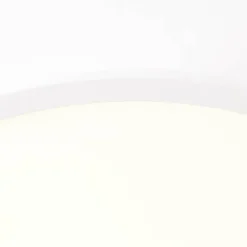 Plafonnier Brilliant Buffi LED Blanc, 1 lumière