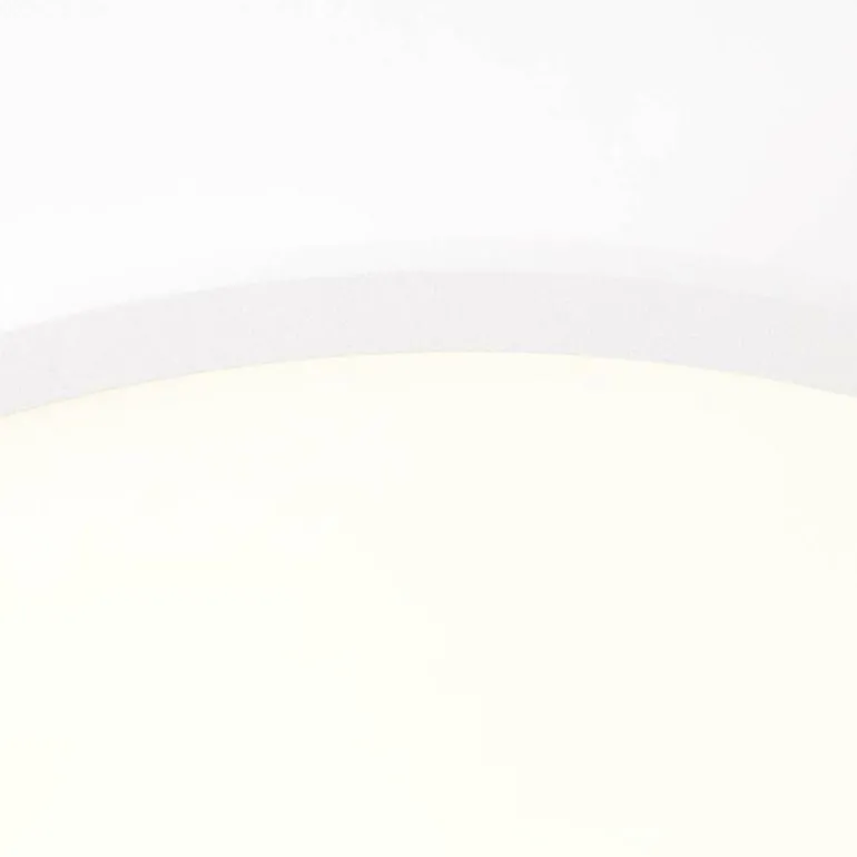 Plafonnier Brilliant Buffi LED Blanc, 1 lumière