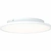 Plafonnier Brilliant Buffi LED Blanc, 1 lumière