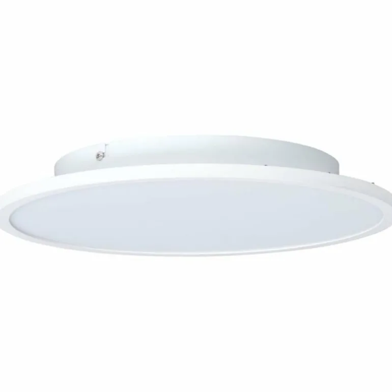 Plafonnier Brilliant Buffi LED Blanc, 1 lumière