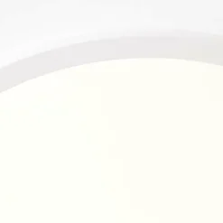 Plafonnier Brilliant Buffi LED Blanc, 1 lumière