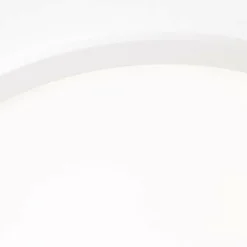 Plafonnier Brilliant Buffi LED Blanc, 1 lumière