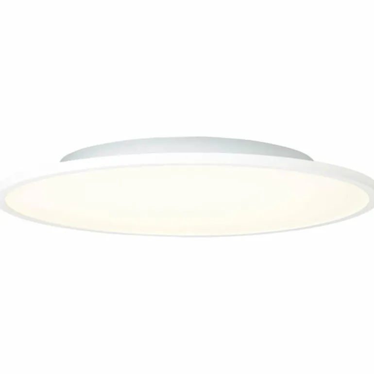 Plafonnier Brilliant Buffi LED Blanc, 1 lumière